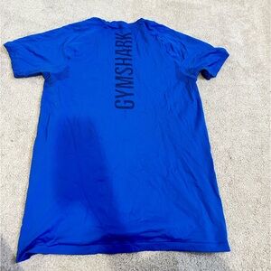 blue mens gymshark tee